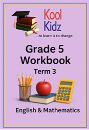 Kool Kidz School Term 3 Workbooks for Grades 1 to 6