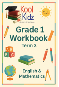Kool Kidz School Term 3 Workbooks for Grades 1 to 6
