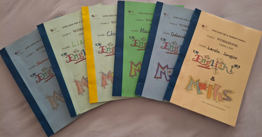 Kool Kidz School Term 3 Workbooks for Grades 1 to 6